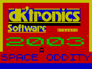 2003 title screen for ZX Spectrum